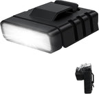 Clip on Hat Light Magnetic,Artist Limited Edition,USB C Cap Lights Clip on 220 Lumens with Red Light for Everyday Carry, Camping, Hiking Night Working, Running, Fishing(Black)