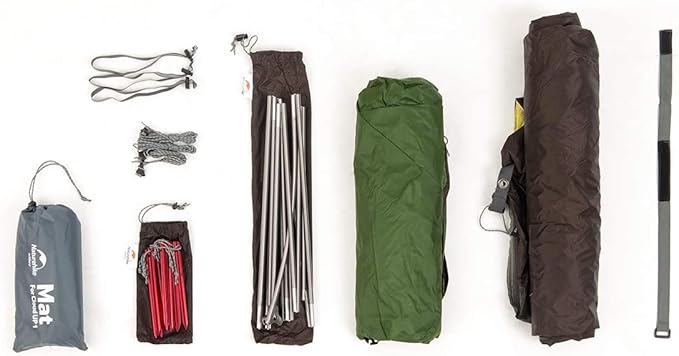 Naturehike Cloud-Up 1 Person Tent, Lightweight Backpacking Tents for One Man, Waterproof Ultralight One Person Tent for Camping Hiking Backpacking