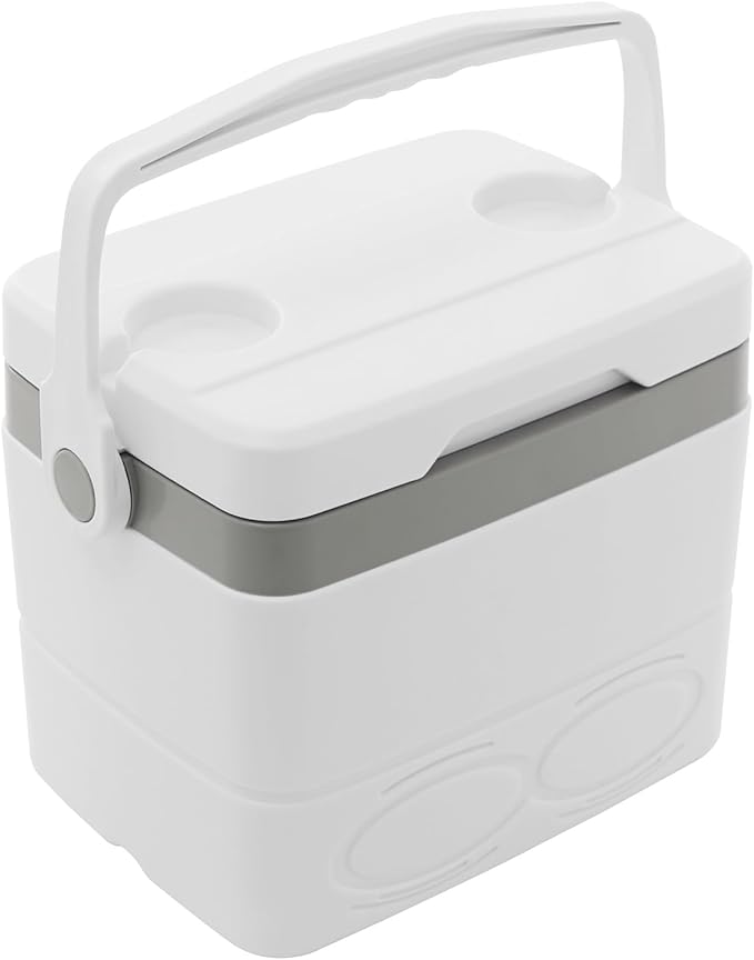 8.5l Camping Ice Boxes & Coolers, Insulated Cooler, Portable Ice Box with Handle, Large Insulated Ice Chestfor Beach, Picnic and Office Use