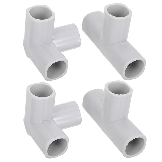 ERINGOGO 4Pcs Baby Playpen Replacement Connectors Baby Playpen Parts T-Shaped Joints Baby Play Yard Tent Playpen Accessories