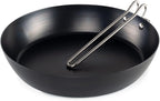 GSI Outdoors Frypan, Lightweight Carbon Steel, Collapsible Handle Camp & Outdoor Frying Pan