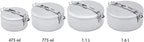 MSR Alpine Stainless Steel Stowaway Camping Pot