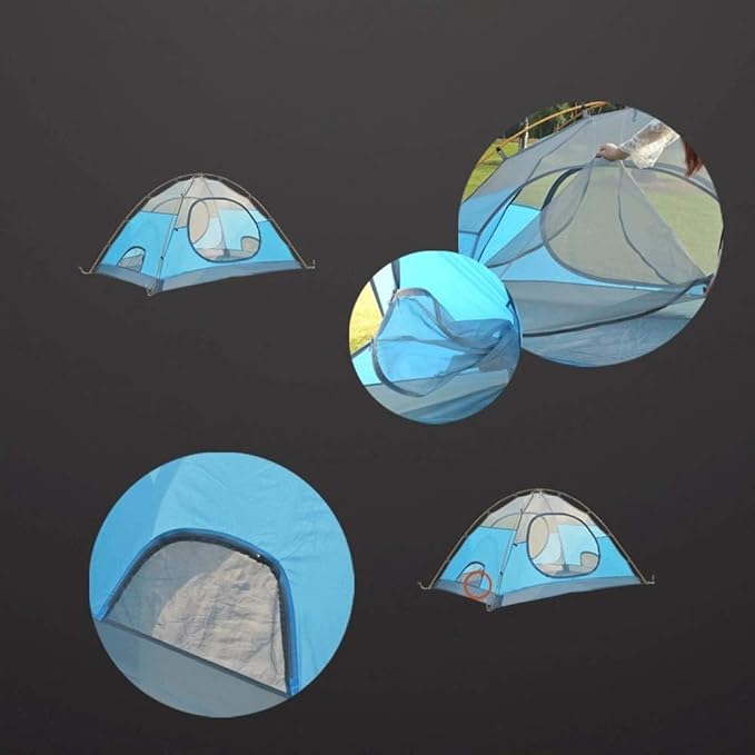 Tents for Camping Camping Tent Person Family Tent Double Layer Outdoor Tent Waterproof Windproof Anti-UV Tent with Removable Rain Fly, Easy Setup for Camp Backpacking