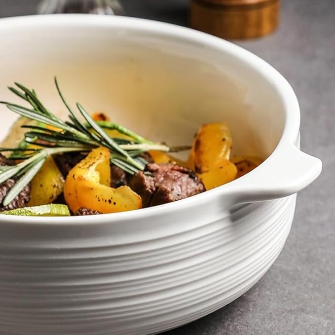 Camping Plates Ceramic Dinner Plates, Dining Bowls, Restaurant Service, Tableware, Serving Decorative Plate(10.5in)