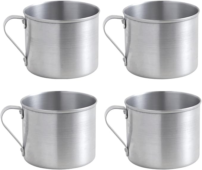 IMUSA 1.25 Quart Aluminum Mug for Stovetop Use or Camping