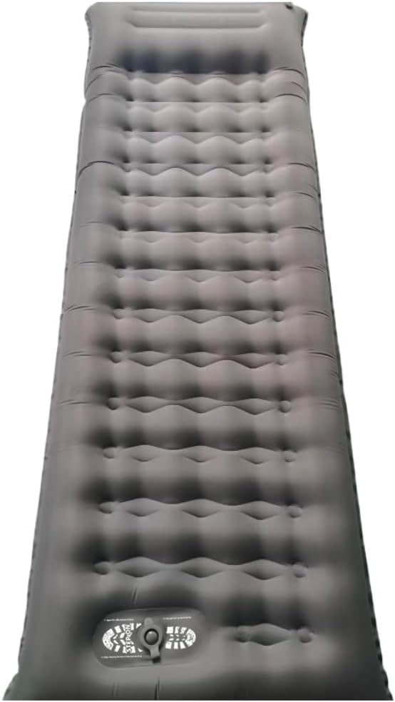 Sleeping Pad, 6.3 Inch Thick Air Mattress for Outdoor Camping, Backpacking, Hiking, Road Trips, Tent Sleep & Car Travel Comfort