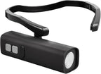 1000Mah Rechargeable Ear Mounted Headlamp With Motion Sensor, Adjustable Brightness For Fishing, Camping, Running, Portable Head Light