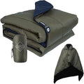 onewind Camping Blanket, Recycled Nylon Fabric Dupont Sorona Fillings, Warm, Puffy, Breathable, Windproof, Packable, Lightweight Camping Quilt for Outdoor Hiking Backpacking Travel Beach
