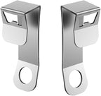 Heavy Duty Metal Cooler Lock Bracket (2-Pack) with Bottle Opener - Security Tie Down Accessories Compatible with Yeti, RTIC, Orca, Engel & Most Popular Coolers