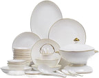 European Dish Set Bone China Tableware Complete Kitchenware