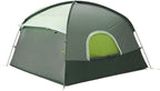 THE NORTH FACE Sequoia 4 Tent - Four-Person Waterproof Camping Tent, Spacious & Easy to Set Up, 2 Zipper Doors, Agave Green/Granny Smith, One Size