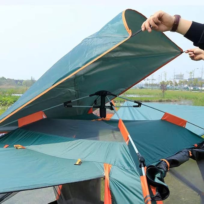 2-3 People Backpacking Tent Outdoor Camping 4 Season Winter Skirt Tent Double Layer Waterproof Hiking Survival