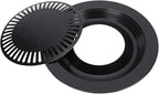 Eboxer Korean BBQ Grill Pan Non stick Barbecue Plate for Indoor Outdoor Grilling, Bakeware for Home Camping
