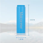 Membrance Replacement (4 Pack) for Water Filter Straw, Portable Replacement Filter for Camping, Hiking & Emergency Preparedness