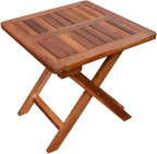 Sun Lounger with Table Solid Acacia Woodtanning Chair Camping Chairs Patio Recliner Suitable for Garden Courtyard
