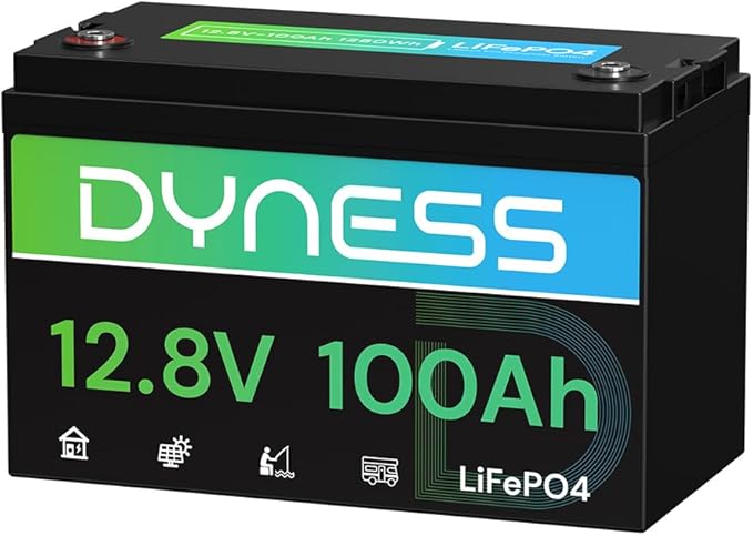 12V 100Ah LiFePO4 Lithium Battery BCI Group 31 with Low-Temp Protection, A+ Grade Cell Built-in 100A BMS, 12.8 Volt Lithium Battery Perfect for RV, Solar System, Off-Grid, Home Energy Storage