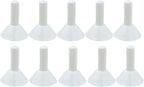 10x Tent Poles Tips Tarp Poles Tip Covers Versatile Protective Supplies Protector Lightning Caps for Traveling Fishing Canopy