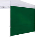 COOSHADE Instant Canopy SunWall 10x10 Canopy SideWall for Pop up Canopy Tent, 1 Pack Sidewall Only, Forest Green