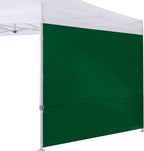 COOSHADE Instant Canopy SunWall 10x10 Canopy SideWall for Pop up Canopy Tent, 1 Pack Sidewall Only, Forest Green