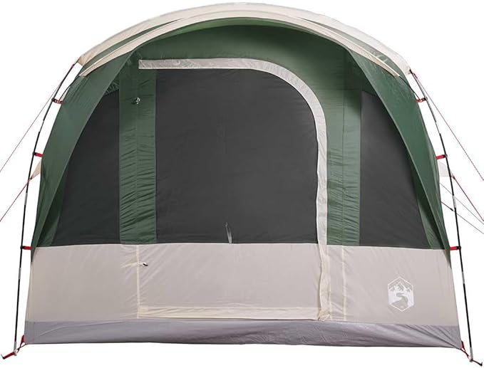 Camping Tent Tunnel 3-Person Green Waterproof Outdoor Shelter with All-Round Waterproof Design Easy Setup and Takedown Good Ventilation Mosquito Protection