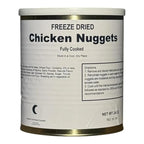 Military Surplus Freeze-Dried Chicken Nuggets 24 Oz – Fully Cooked, 80–90 Nuggets per Can | 25+ Year Shelf Life | Ready-to-Eat, Portable Survival Food for Emergency, Camping, Everyday Use | Pack of 1
