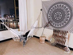 Outdoor Hammock Patio Hammock Beach Vacation Camping Climbing Traveling Hiking Picnic Outdoor Recreation Suitable for 2 Adults with a Maximum Load of 400lbs