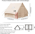 UNIISTRENGH Inflatable Camping Tent, Air Glamping Quick Set Up Waterproof Pop Up Tents with Stove Jack Hole and Carry Bag
