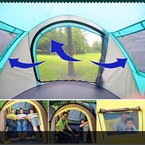 Tent Automatic Camping Tent Easy Setup Tent Family Portable Outdoor Hiking Beach Tent Sun Protection Shelter 5-8 Person Waterproof