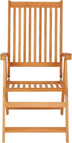 Patio Chairs 2 pcs,Outdoor Folding Chair,Lounge Chair,Portable Camping Chair,Tanning Chairs for Outside,Garden Chair,for Outdoor Patio, Campsite, or Yard, with Gray Cushions Solid Teak Wood