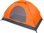 Waterproof Tents for Camping, Camping Dome Tent, 1-4 Person Waterproof Windproof Easy Setup Spacious Family Tents with Carry Bag for Hiking Backpacking Traveling Glamping Beach