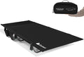 Gonex 31.5" Extra Wide Camping Cot with Premium Pillow Pocket Supports 350lbs, Portable Ultralight Folding Cot Bed for Adults Travel, Beach, Home, Sleeping (Black)