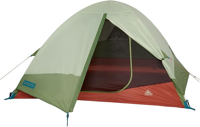 Kelty Tents Kelty Discovery Trail Backpacking Tent, Lightweight and Easy to Setup Backpacking Shelter with 2 Aluminum Poles, Single Door Single Vestibule, Stuff Sack Included