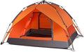 GeRRiT Tent Double Layer Automatic Instant Setup Camping Tent 3-4 Person Family Tent Waterproof Foldable Tent for Hiking Travel Yurt