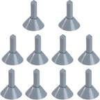 10x Tent Poles Tips, Lightning Cap, Tarp Poles Tip Covers, Protector for Traveling, Outdoor Activities,Hiking Fishing,Canopy