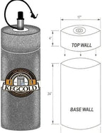 Portable Keg Cooler - Foldable, Reusable, Lightweight, Insulated, and Easy Setup