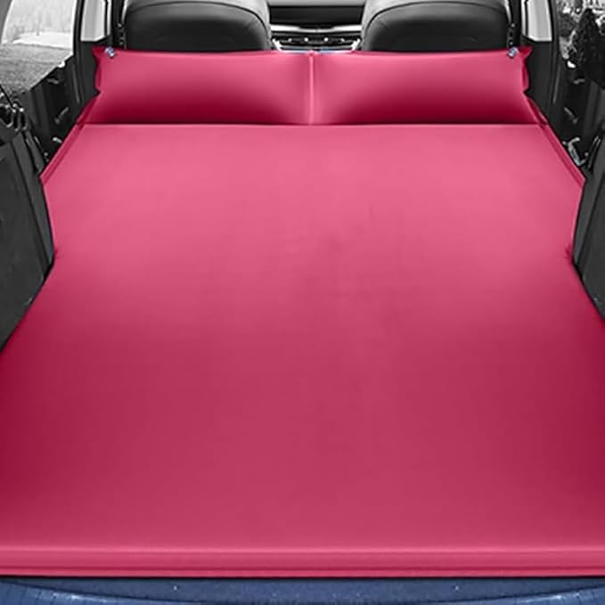 Car Inflatable Mattress for Benz G Class G500 G550 G63 AMG 2019-2023 2024,Folding Air Bed Cushion Outdoor Camping Travel Portable Sleeping Pad Car Accessories,Pink