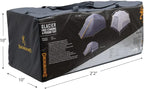 Browning Camping Glacier 4-Person Tent, Free-Standing Cabin Style with Full Coverage Fly