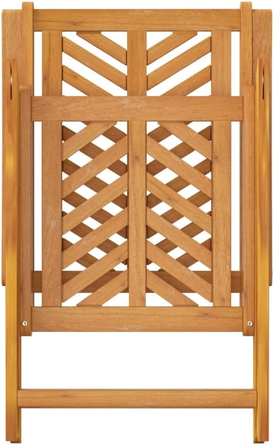 Reclining Patio Chairs 2 pcs,Outdoor Chairs,Leisure Chair,Reception Chair,Garden Chair,Decorative Chair,Camping Chair,Conversation Chair,for Patio,Balcony,Party, Solid Wood Acacia