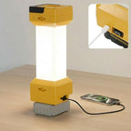 2900LM LED Work Light for Dewalt 20V MAX Battery, 360° Portable Camping Light with USB-C 20W Fast Charging, Dual Brightness, Low-Voltage Protection, Emergency Lantern(Battery Not Included)