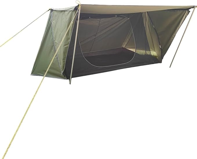 Waterproof Backpacking Tent Set Windproof 1/2 Person Tent Double Layer Camping Tents,Double Layer Tents