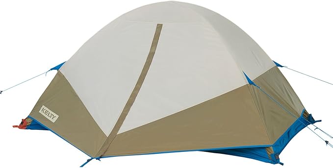 Kelty Ashcroft Camp Tent - 1, 2 or 3 Person Camping Shelter with Full Coverage Rainfly, Lightweight Aluminum Poles, Camping Backpacking Festival Shelter