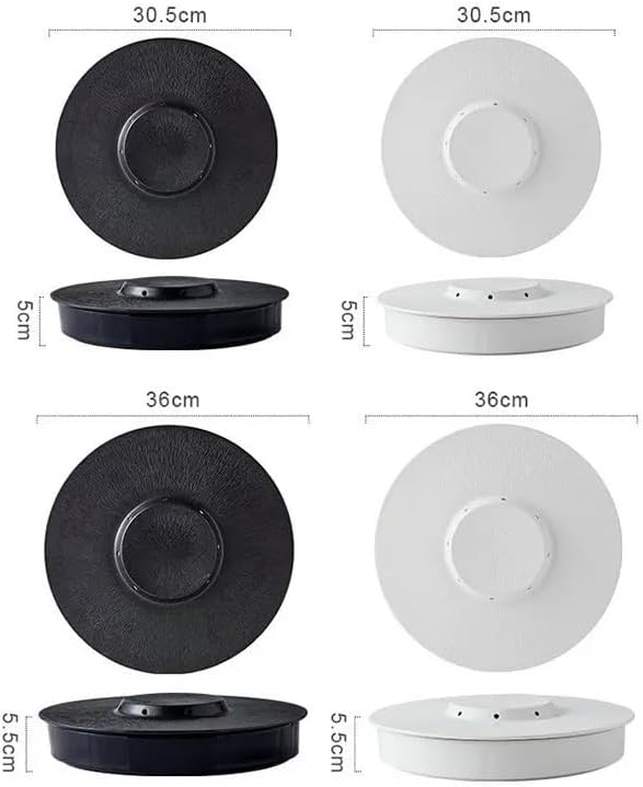 Camping Plates Ceramic Dinner Plate Creative Solid Color Dry Ice Plate Sashimi Plate Sushi Plates Salmon Plates Restaurant Specialty Tableware Decorative Plate(A 12 inch)