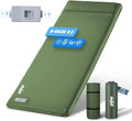 Camping Sleeping Pad Self Inflating Sleeping Pad with Electric Pump, 3.2" Ultra-Thick Memory Foam Sleeping Mat with Pillow, Camping Mattress Compact for Backpacking Hiking Traveling