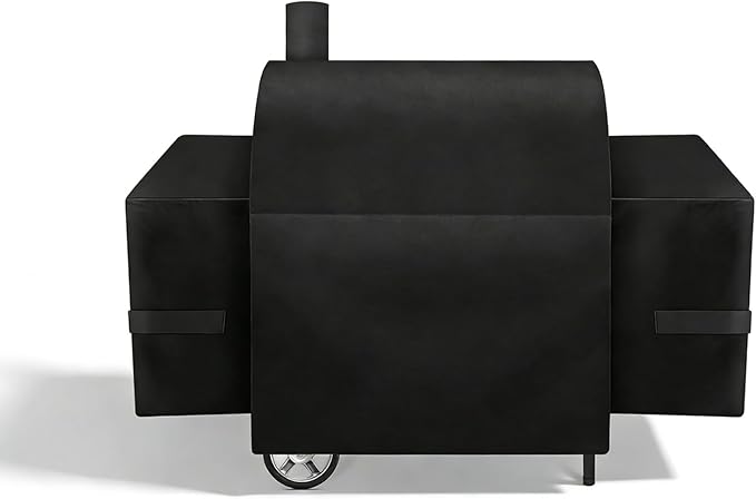 Grill Cover for Char Griller Smokin' Champ 1624, Offset Smoker 1733, Smokin' Pro CG30044223, 66inch Outdoor Grill Cover Waterproof for Charcoal Grill,Barrel Grill-66 L x 29" W x 50" H