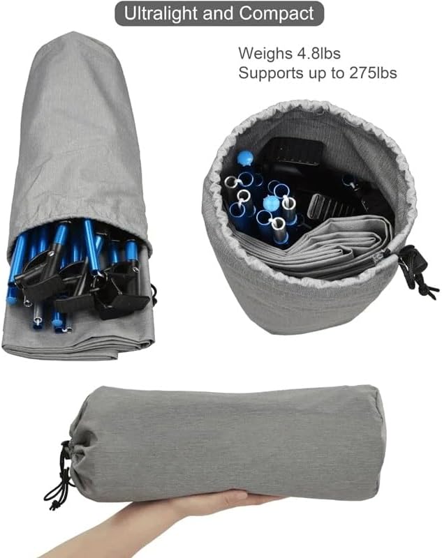 Ultralight Folding Tent Camping Cot Bed Portable Compact for Outdoor Travel Base Camp Hiking Mountaineering