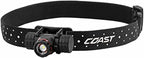 Coast XPH25R 410 Lumen USB Rechargeable-Dual Power LED Headlamp with Pure Beam Twist Focus and Magnetic Base