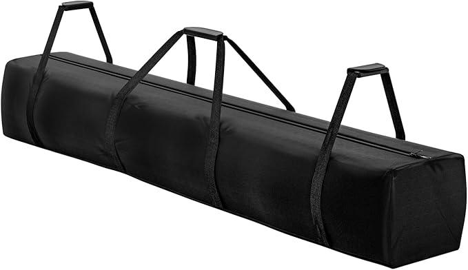 Large Tent Storage Bag - 83" L x 12" W - 600D High-Density Fabri Tent Poles Bag, Suitable for Various Heavy Duty Party Tent Canopy Models, Ripstop with Reinforced Handles and Dual Zipper