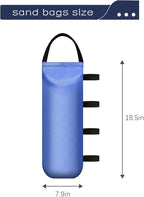 112 LBS Heavy Sand Bags for Canopy Outdoor Advertising Tent Sunshade Fixed Windproof Pop up Canopy Tent (Without Sand) 4-Pack