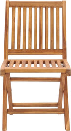 Folding Patio Chairs with Cushions 8 pcs,Portable Camping Chair,Outdoor Lounge Chair,Bistro Table and Chairs outdoor,Garden Chair,Outdoor Dining Chairs,Features 2 Sets of Ropes, Solid Teak Wood