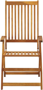 Folding Patio Chairs,Bistro Chair,Patio Funiture,Lawn Chairs,Armchair,Beach Chair,Camp Chair,Coffee Chair,for Outdoor,Fire Pit,Deck,Lawn,Outside,Garden, 6 pcs with Cushions Solid Acacia Wood